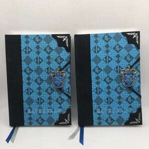 Lot of 2 Harry Potter Ravenclaw Journal 9.75" x 6.75" Hardbound